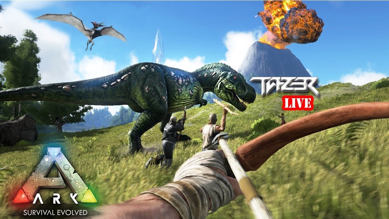 🛑ARK SURVIVAL EVOLVED | Boss Fight Testing | Tazer YT 