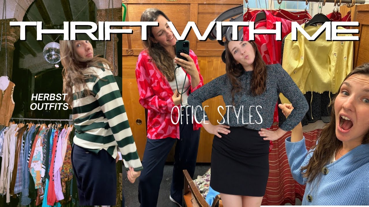 Ich mache eine XXL Second Hand Tour - Come thrift with me ✨