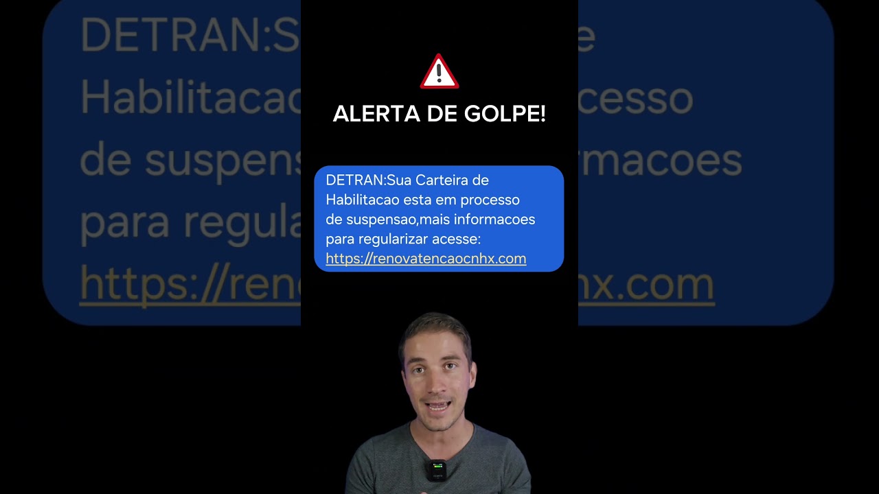 Como se PROTEGER de Golpes via E-MAIL e SMS? 