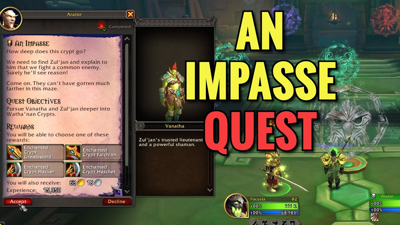 An Impasse Quest (WoW Midnight)