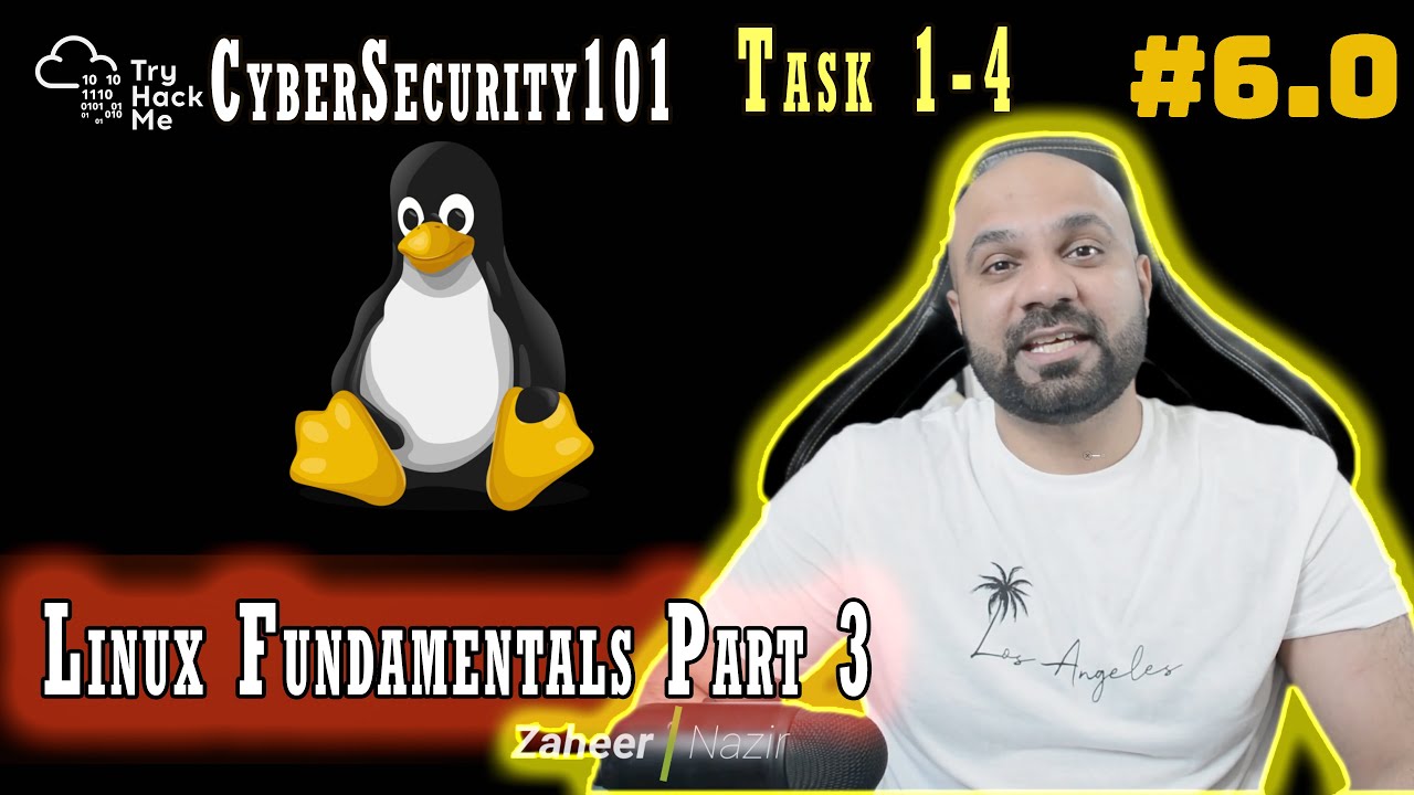 Linux Fundamentals Part 3 : Cyber Security 101 : 6.0 - YouTube