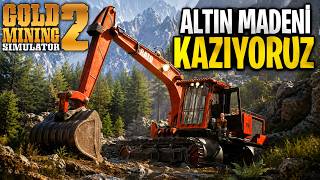 GOLD MINING SIMULATOR 2 | YENİ ALTIN MADENİ OYUNU // DEMO İLK OYNANIŞ !! screenshot 1