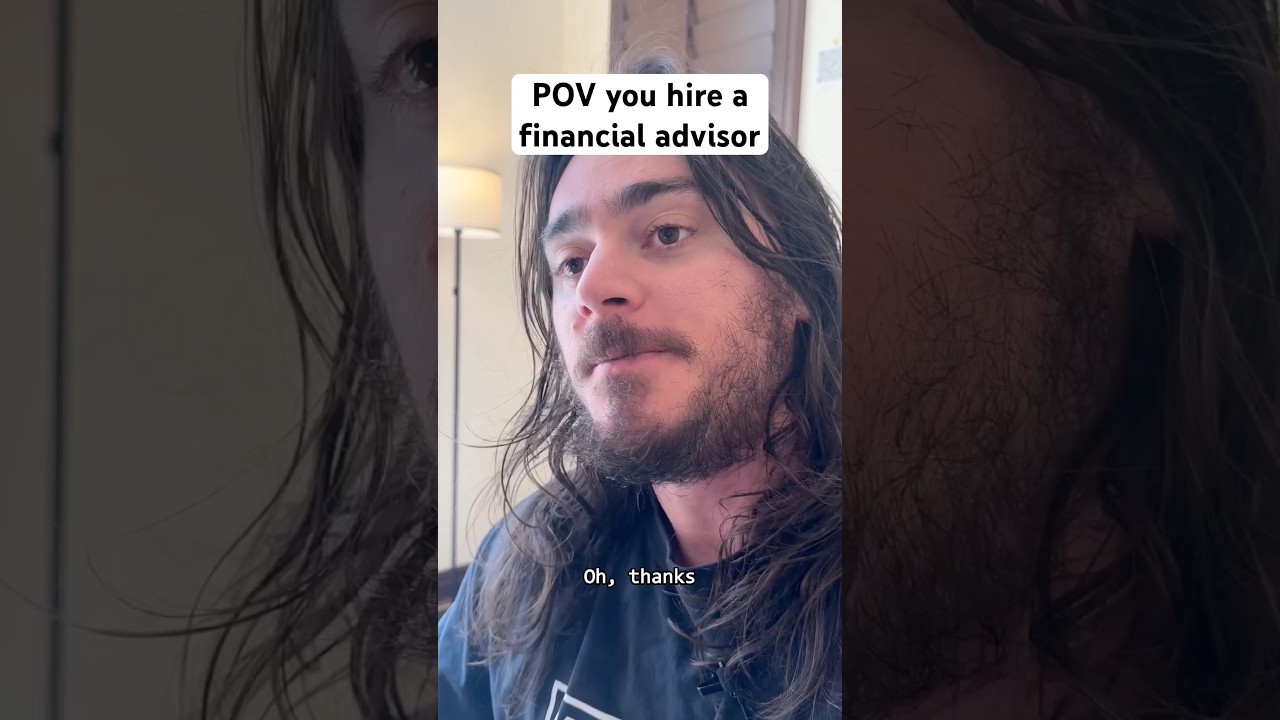 POV you hire a financial advisor #shorts #comedy #funny