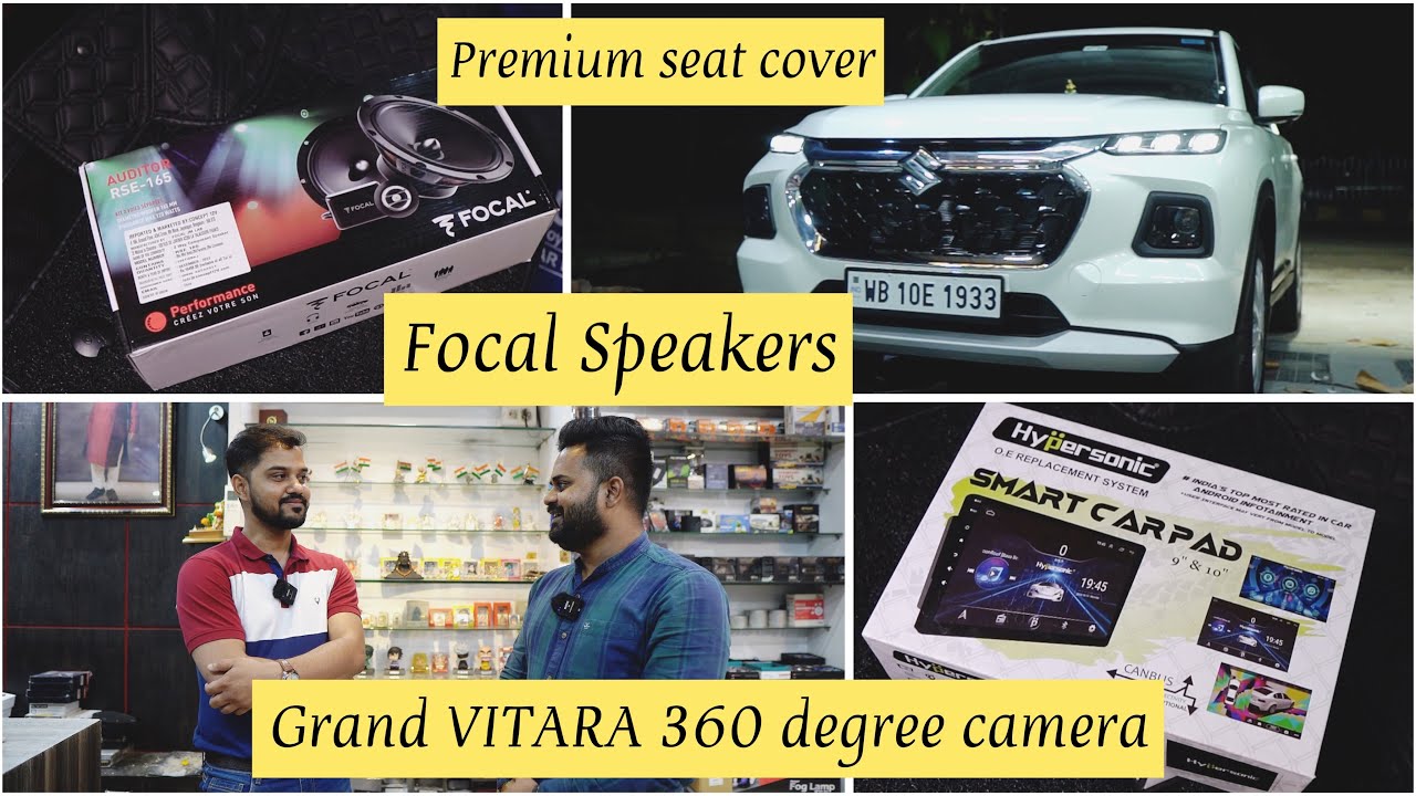 Maruti Suzuki GRAND VITARA 360 DEGREE CAMERA ️‍🔥 II AUTOFORM SEAT COVER