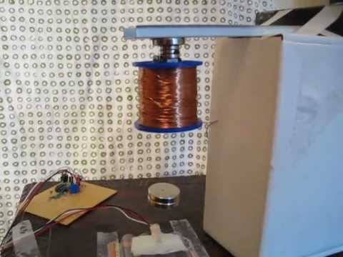 Large gap levitron - Hall sensor at the bottom - YouTube