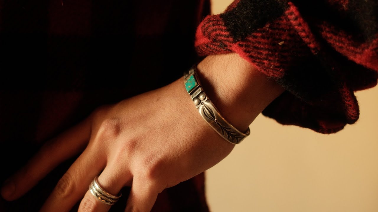 How to Make a Traditional Southwest Turquoise Cuff - Chad Barela