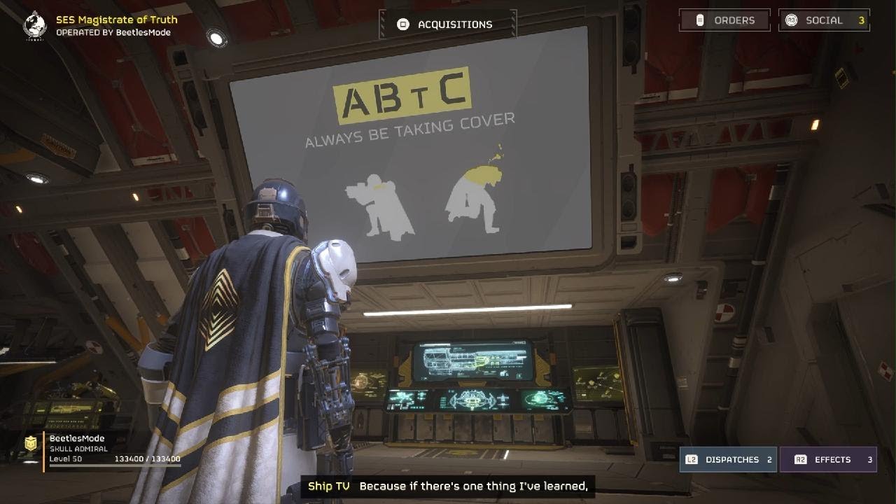 HELLDIVERS 2 - Message From General Brasch - Always Be Taking Cover