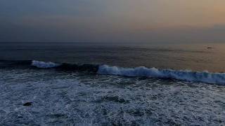 Relax and Restful Night with Ocean Ambiance, Looping Big Wave White Noise