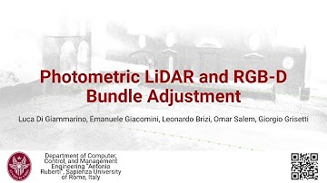 Photometric LiDAR and RGB-D Bundle Adjustment