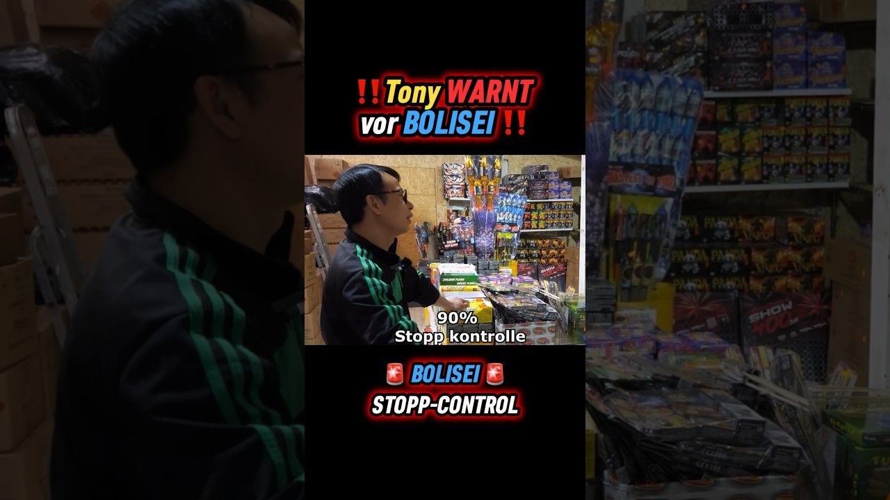 BOLISEI macht ZOLL-KONTROLLEN am ASIA DRAGON BAZAR 🚨😳