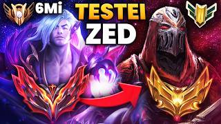 MONO YASUO TESTA ZED PELA PRIMEIRA VEZ NA VIDA