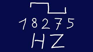 18275 hz square