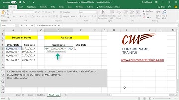 Convert European Dates to US Dates by Chris Menard