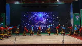 The Childrens Day Celebration At Upper Tcv School Tibetan Dance By Home Mothers