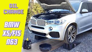 BMW X5 / F15 N63 (Xdrive 50i) Oil Change
