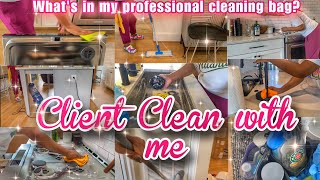 HOW TO CLEAN✨EVERYTHING IN YOUR KITCHEN | CLEANING MOTIVATION & TIPS | WHAT’S IN MY CLEANING BAG