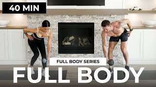 40 Min FULL BODY Workout with Dumbbells (Strength Training) | FULL BODY Series 01 by TIFF x DAN 44,051 views 2 weeks ago 45 minutes