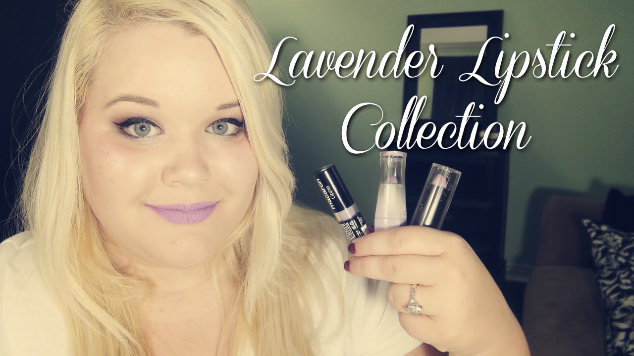 My Lavender Lipstick Collection + Swatches!