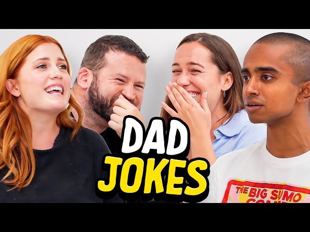 Dad Jokes | Don't laugh Challenge | Sam x Akila vs Andrew x Chloe | Raise Your Spirits class=