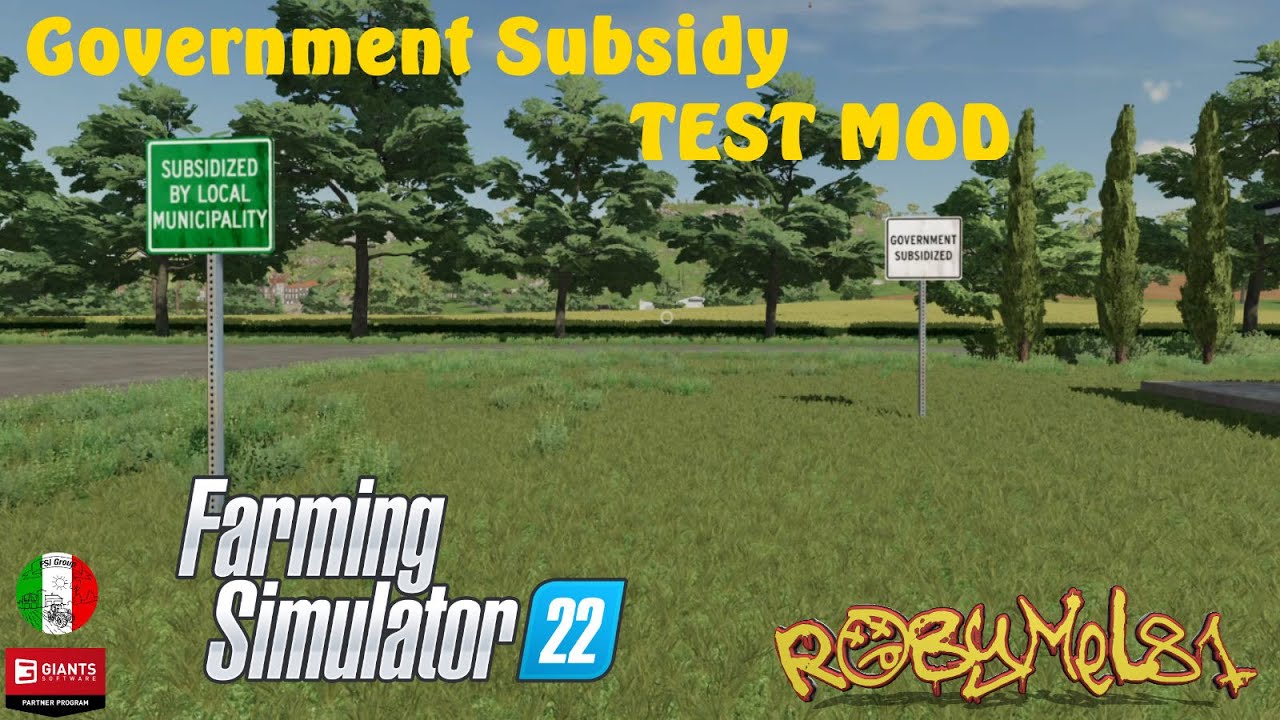 FARMING SIMULATOR 22 - ITA - Government Subsidy - SOLDI FACILI E
