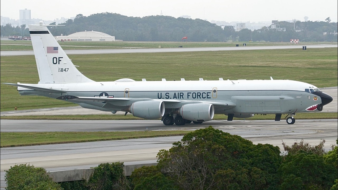 Kadena Runway 05 Ops | Rivet Joint, Combat Sent & F-35s!