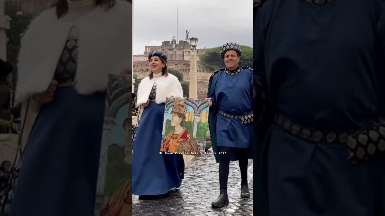 Rome Viva la Befana Parade 2026 | Reenactors