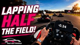 Lapping half the field! | Ace Karts Victorian Hire Karting Championship S4 - No Commentary