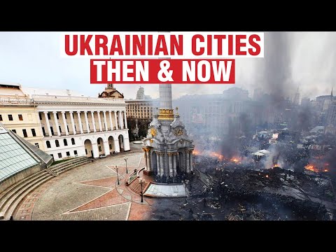 Ukrainian cities: Before & after the war - Kyiv, Bucha, Mariupol & others | WION Originals