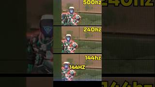 144hz is laggy.