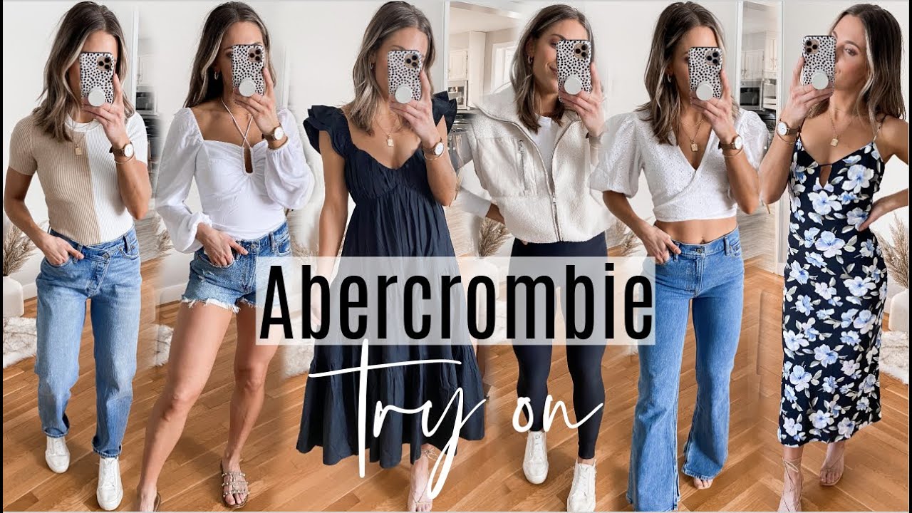 My Mom Shops For Me! | Spring/Summer 2022 | Abercrombie Try On Haul ...