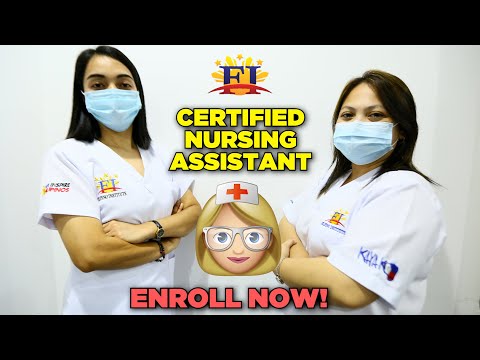 Video: Paano Maging isang CNA (Certified Nursing Assistant): 8 Mga Hakbang