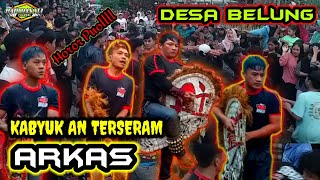 JARANAN ARKAS NGAMUK DI DESA BELUNG KARNA SUITAN PARA PENONTON
