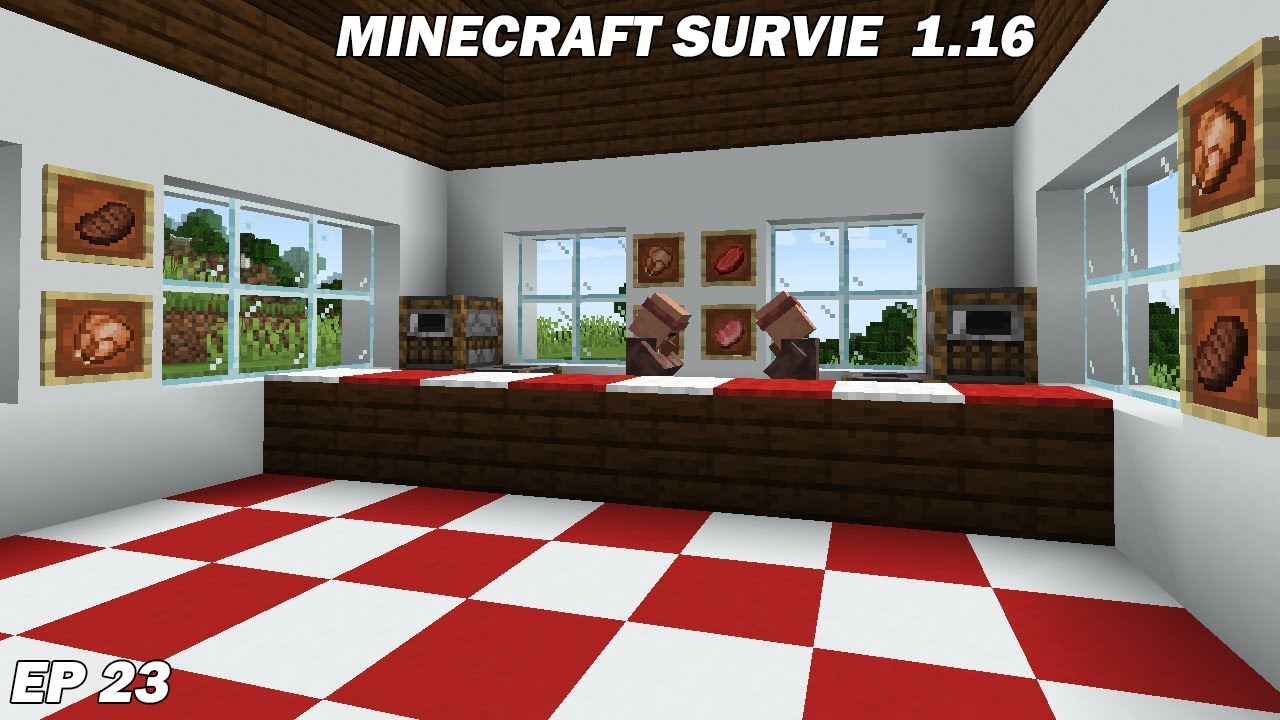 Comment Faire Une Boucherie En Survi Dans Minecraft