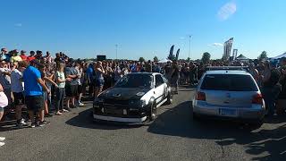 EPIC 2 step contest!! CRX owner gets MAD!!!
