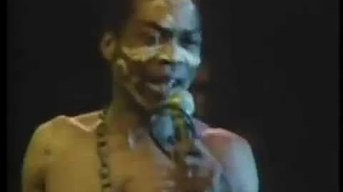 Fela Kuti live in England, 1984 Teacher Dont Teach Me Nonsense