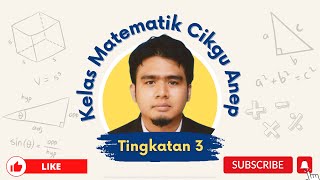 Matematik Tingkatan 3 KSSM Bab 5 : Nisbah Trigonometri (Part 1)