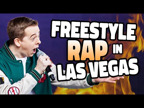 Freestyle Rapper FLOORS Vegas Crowd