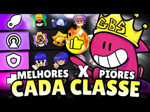 Which is the best Legendary? Top 3 best brawlers of each class in Brawl Stars! #brawlstars