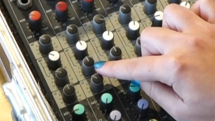 Top Tip for Sound Mixing (using a basic analogue mixer)