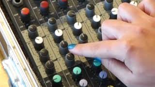 Top Tip for Sound Mixing (using a basic analogue mixer)