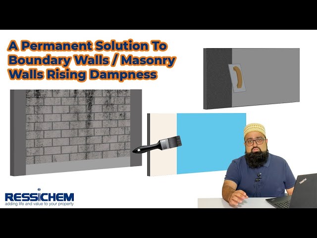 A Permanent Solution To Boundary Walls/Masonry Walls Rising Dampness | Ressichem