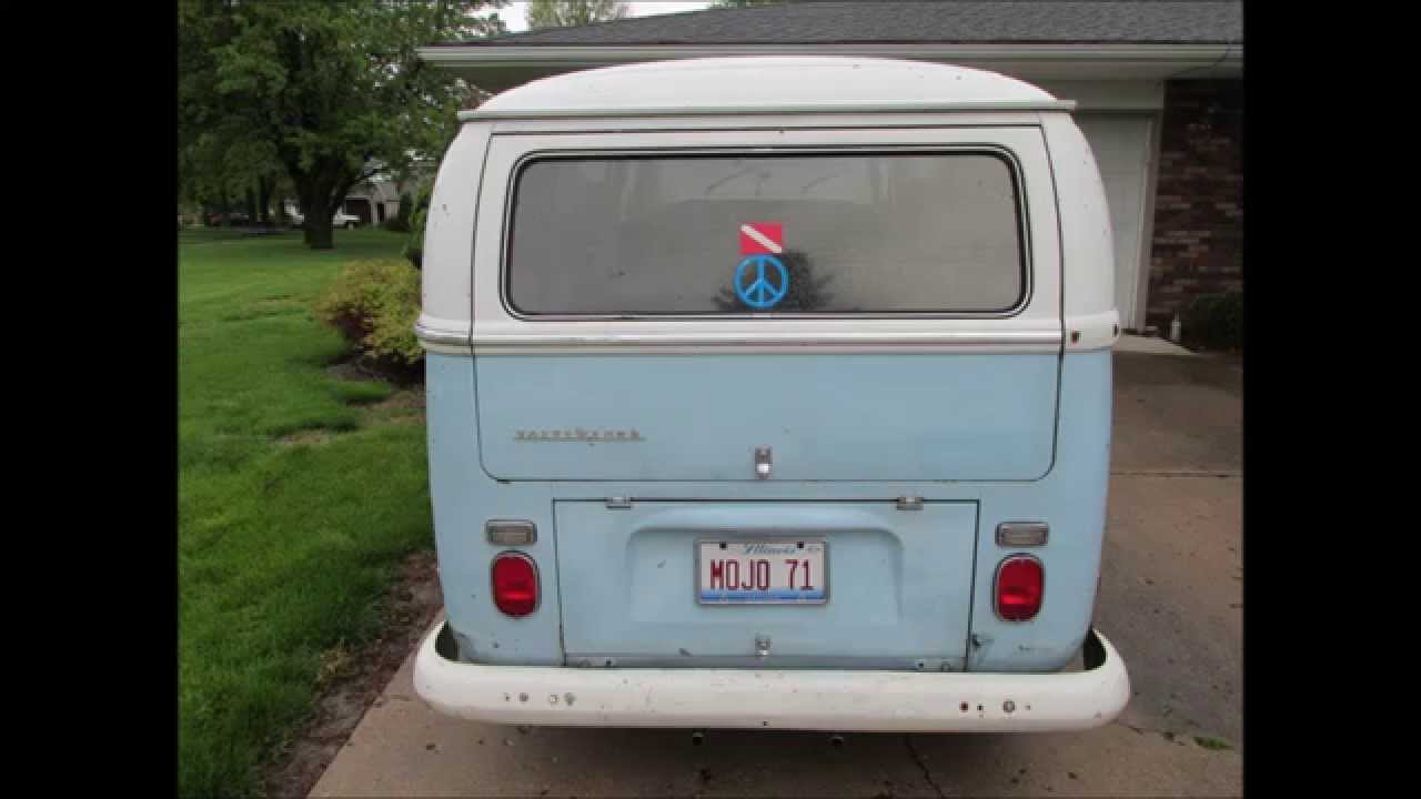 a hippie van