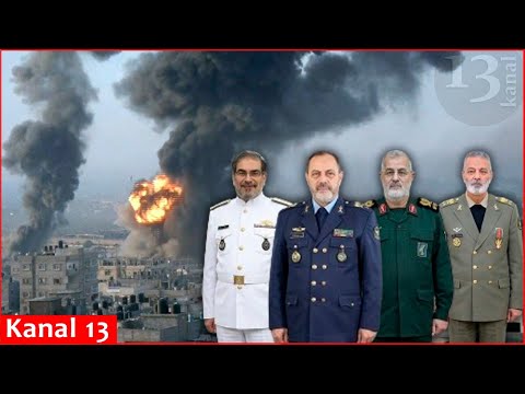 Video Iran confirms death of high-ranking generals during operations