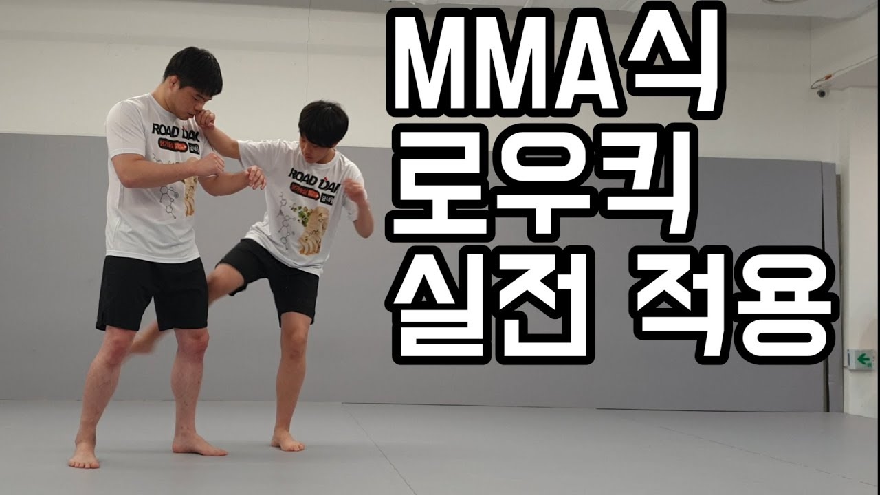 MMA식 로우킥 - 실전에 적용하기