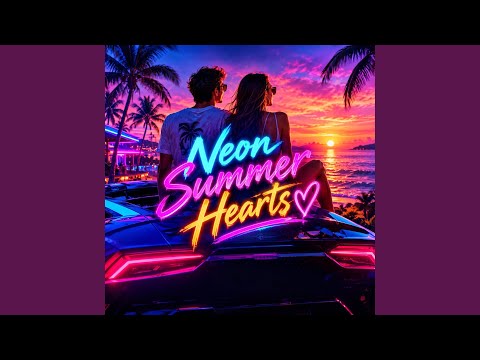 Neon Summer Hearts