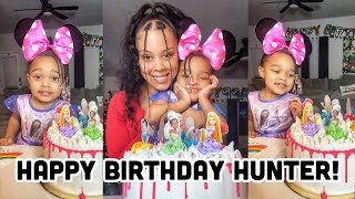 Happy Birthday Hunter!! I Made Her A Disney Princess Cake 😋 How'd I Do?? Vlogmas Day 15/16