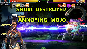 SHURI CAN EASILY TAKE DOWN ANNOYING MOJO 3.2 TB EQ MCOC