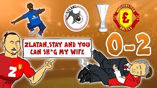 🏆MAN UTD WIN THE EUROPA LEAGUE🏆 (0 -2 Ajax vs Manchester United Parody Goals & Highlights)
