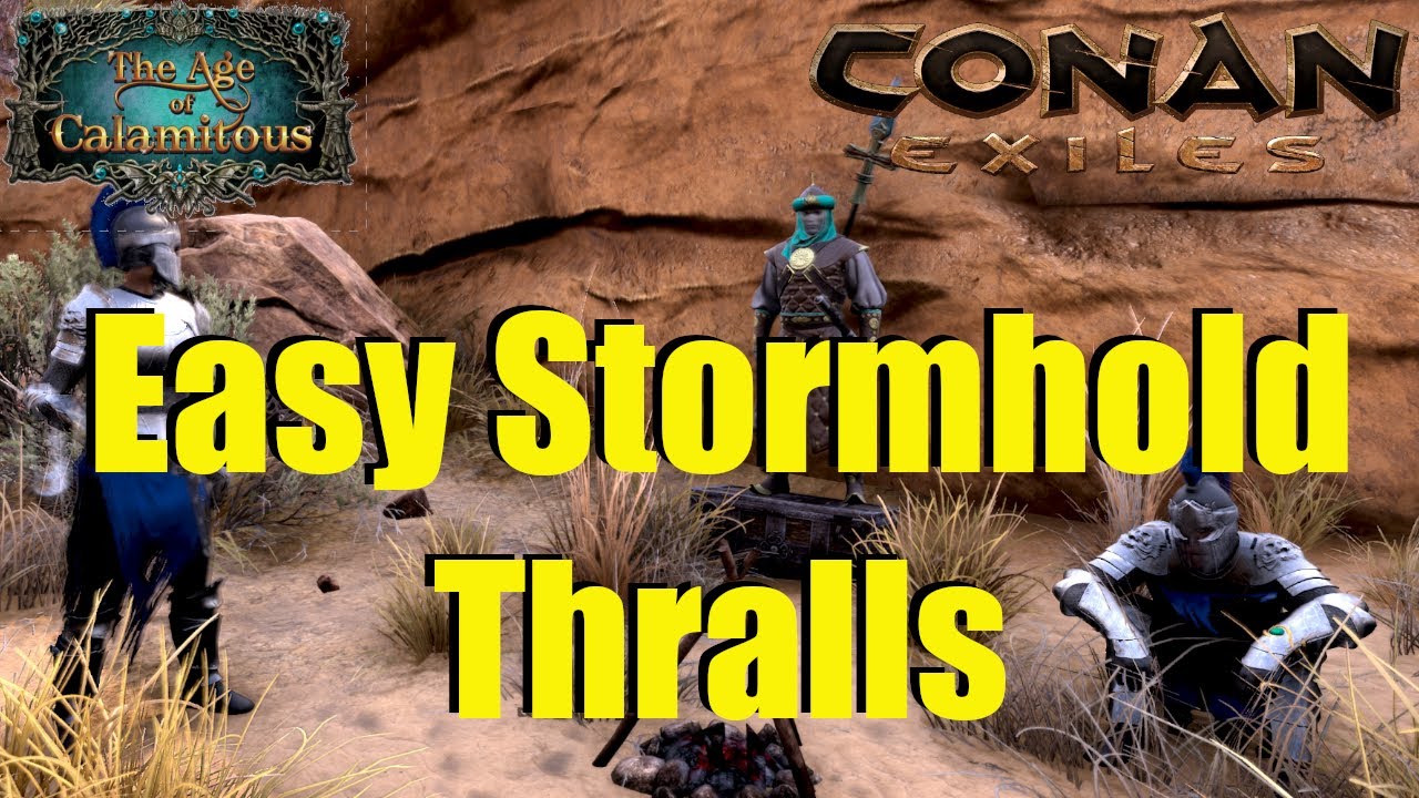 Where To Find Stormhold Thralls For Easy Tame Age Of Calamitous Youtube