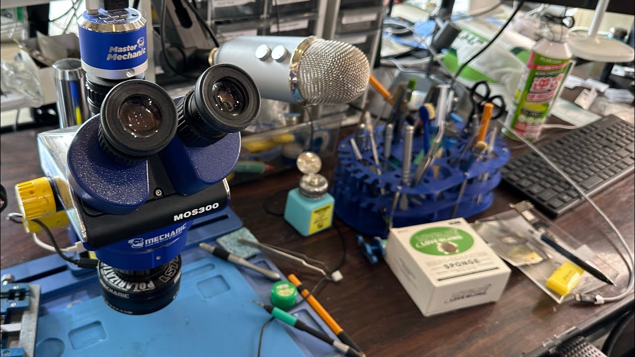 iPhone/Androidスマホ基板修理20万円〜40万円研修【起動しないリンゴ